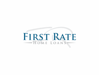First Rate Home Loans logo design by hopee