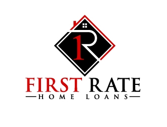 First Rate Home Loans logo design by fantastic4