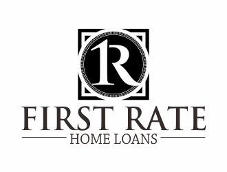 First Rate Home Loans logo design by bosbejo