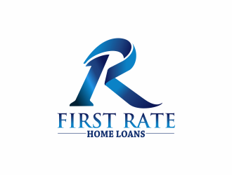 First Rate Home Loans logo design by bosbejo