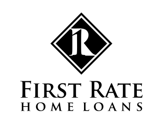 First Rate Home Loans logo design by cintoko