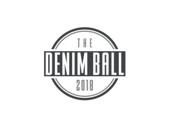 The Denim Ball 2018 logo design by bricton