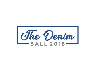 The Denim Ball 2018 logo design by bricton