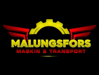 Malungsfors Maskin & Transport logo design by XyloParadise