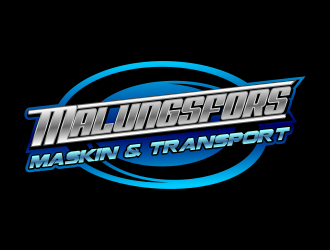 Malungsfors Maskin & Transport logo design by beejo