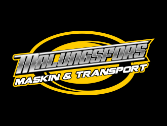 Malungsfors Maskin & Transport logo design by beejo