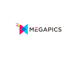 megapics logo design by BintangDesign