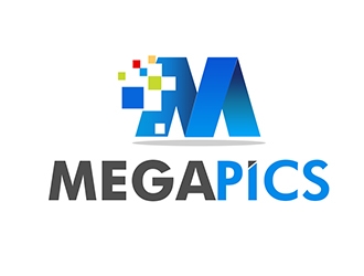 megapics logo design by XyloParadise