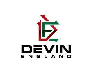 Devin England logo design by Gaze