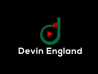 Devin England logo design by bcendet