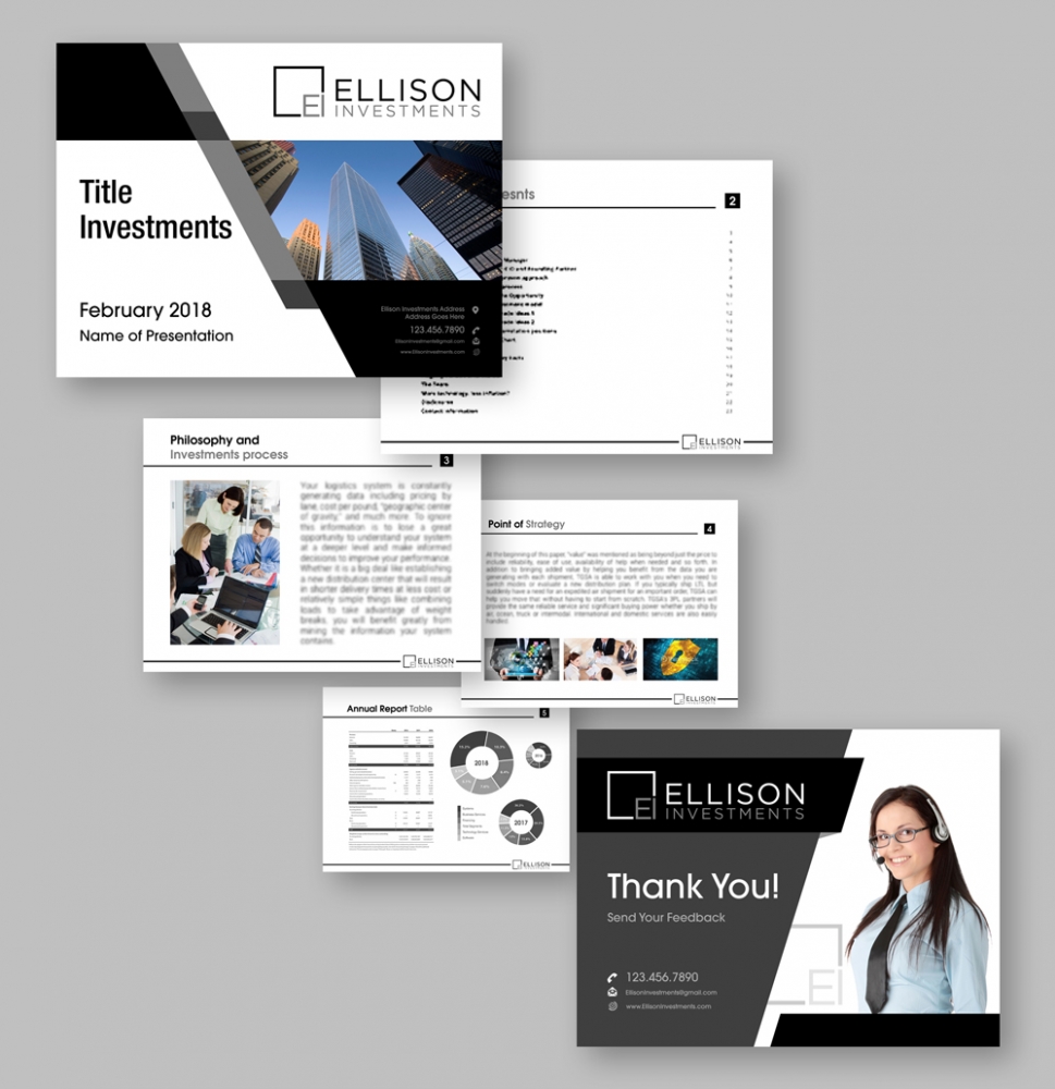 Ellison Investments logo design by abss