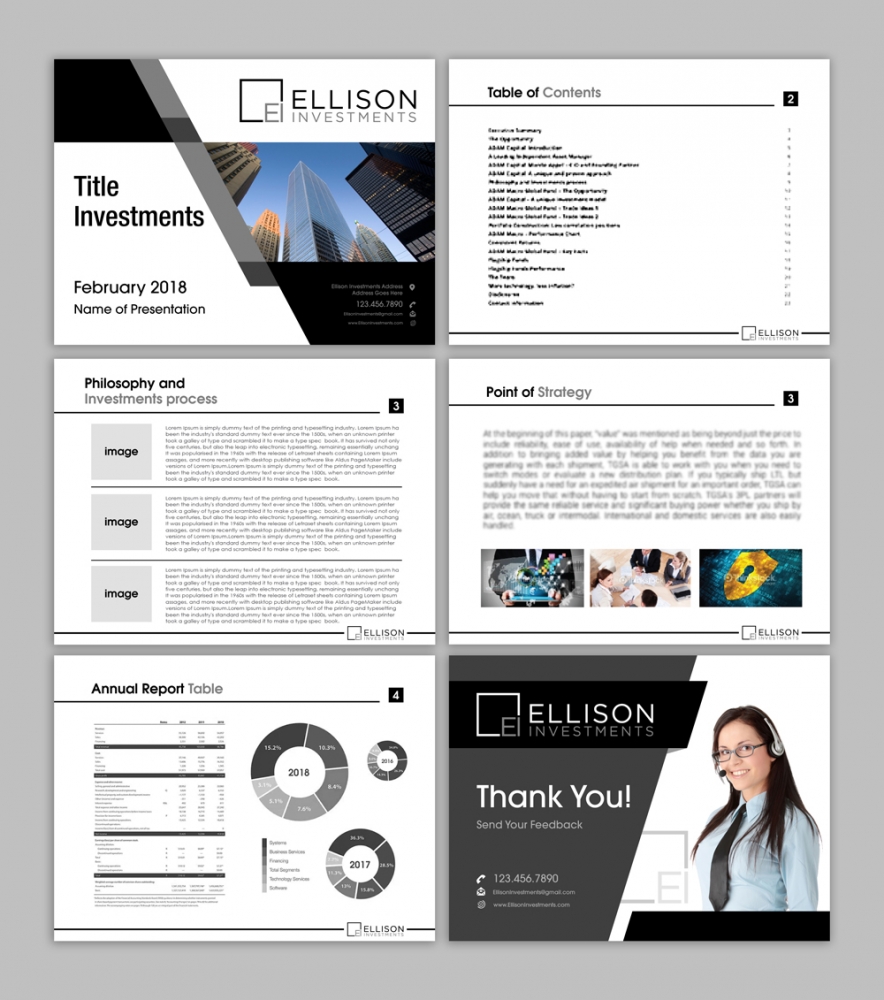 Ellison Investments logo design by abss