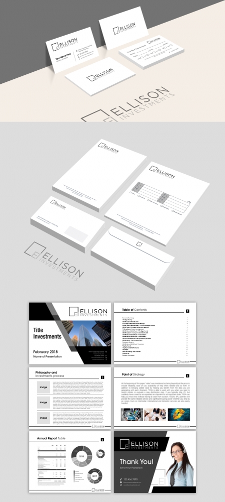 Ellison Investments logo design by abss