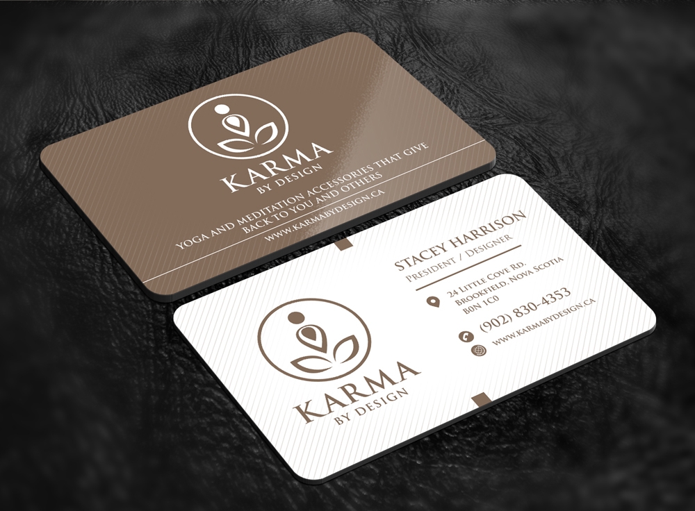 Karma by Design logo design by abss