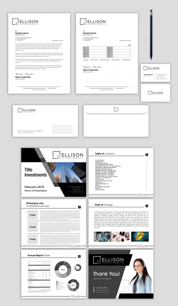 Ellison Investments logo design by abss