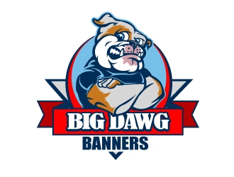 Big Dawg banners logo design by aRBy