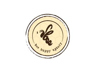 Bee Happy Apiary logo design by zakdesign700