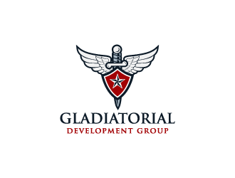 Gladiatorial Development Group logo design by shadowfax