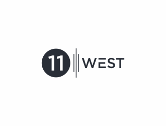 11 West logo design by ammad