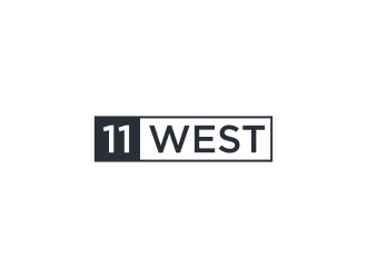 11 West logo design by ammad