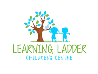 The Learning Ladder Childrens Centre logo design by kunejo