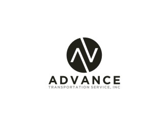 Advance Transportation Service, Inc logo design by case