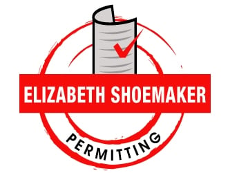 Elizabeth Shoemaker Permitting logo design by PMG