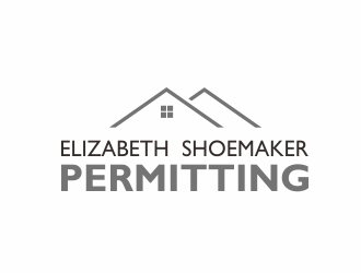 Elizabeth Shoemaker Permitting logo design by Louseven
