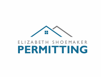 Elizabeth Shoemaker Permitting logo design by Louseven