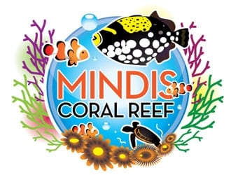 Mindis Coral Reef logo design by logoguy