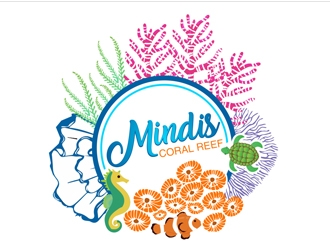 Mindis Coral Reef logo design by Roma