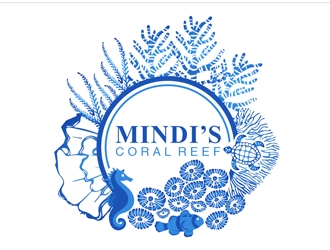 Mindis Coral Reef logo design by Roma