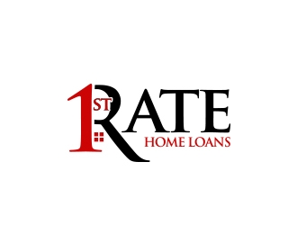 First Rate Home Loans logo design by MarkindDesign