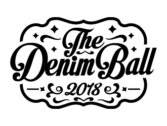 The Denim Ball 2018 logo design by Godvibes
