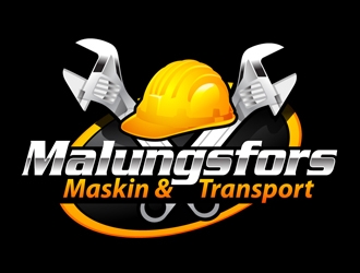 Malungsfors Maskin & Transport logo design by DreamLogoDesign