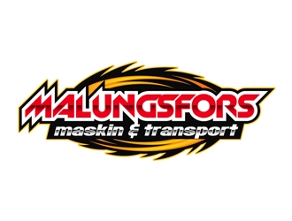 Malungsfors Maskin & Transport logo design by DreamLogoDesign