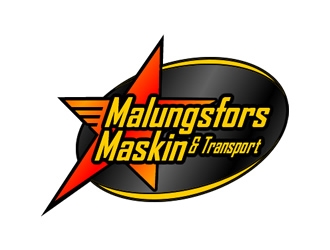 Malungsfors Maskin & Transport logo design by Coolwanz