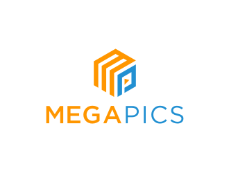 megapics logo design by nurul_rizkon
