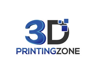 3DPrintingZone  logo design by gihan
