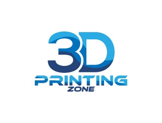 3DPrintingZone  logo design by gihan