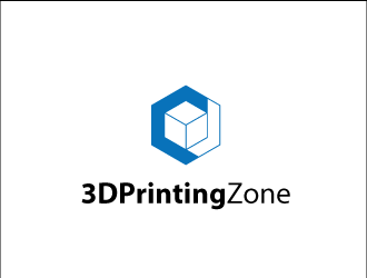 3DPrintingZone  logo design by sidiq384