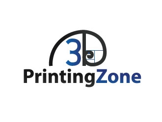3DPrintingZone  logo design by Webphixo