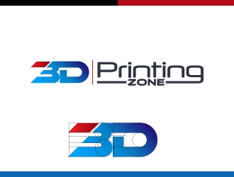 3DPrintingZone  logo design by sarfaraz