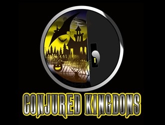 Conjured Kingdoms  logo design by bougalla005