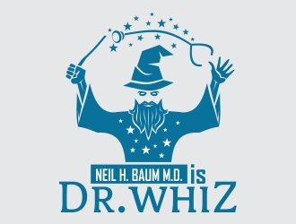 Neil H. Baum, M.D. is Dr. Whiz logo design by Ghozi