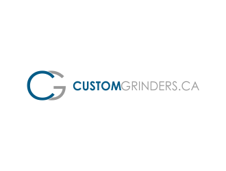 CustomGrinders.ca logo design by afra_art