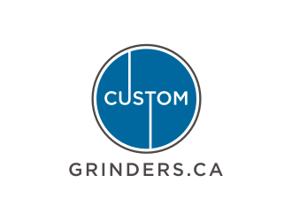 CustomGrinders.ca logo design by BintangDesign