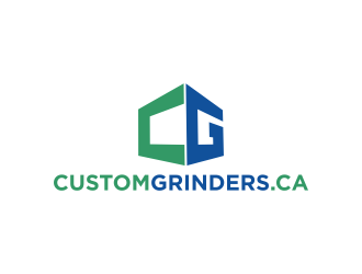 CustomGrinders.ca logo design by rykos