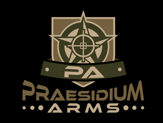 Praesidium Arms logo design by chuckiey