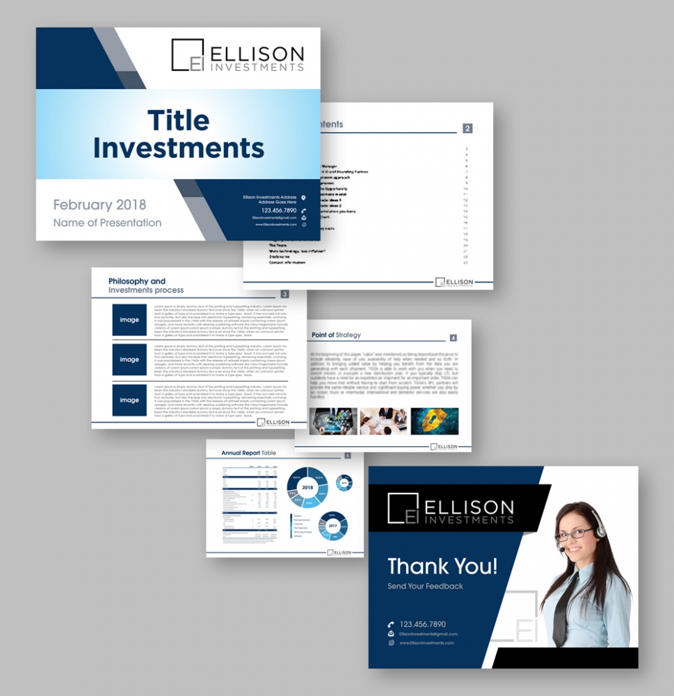 Ellison Investments logo design by abss